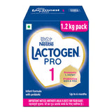 Nestle Lactogen Pro 1 Infant Formula Baby Powder, Probiotic & Prebiotics | 0-6 Months Net quantity - 1.2 kg