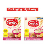 Nestle Cerelac Multigrain & Fruits Baby Food Cereal | No Preservatives | 12 to 24 Months Net quantity - 1 pack (300 g)