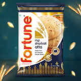 Fortune Premium MP Sharbati Atta | Upto 12 Hours Softness | Slow Chakki Process Net quantity - 1 pack (5 kg)